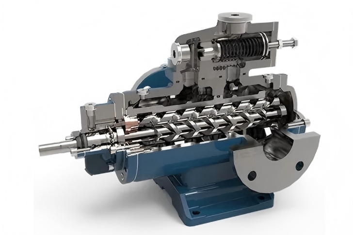 three-spindle screw pump three-spindle screw pump